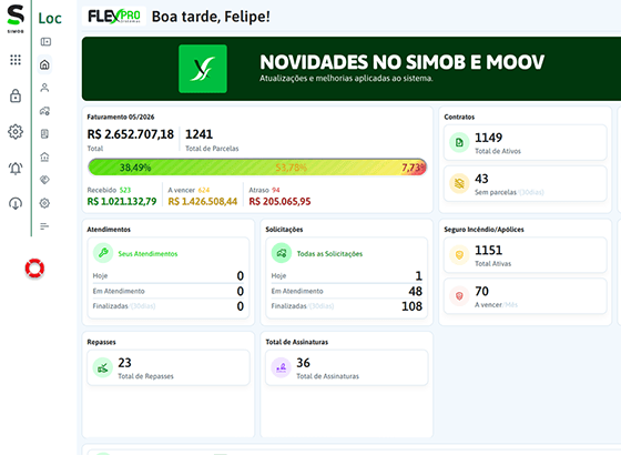 SIMOB — sistema de gestão imobiliária